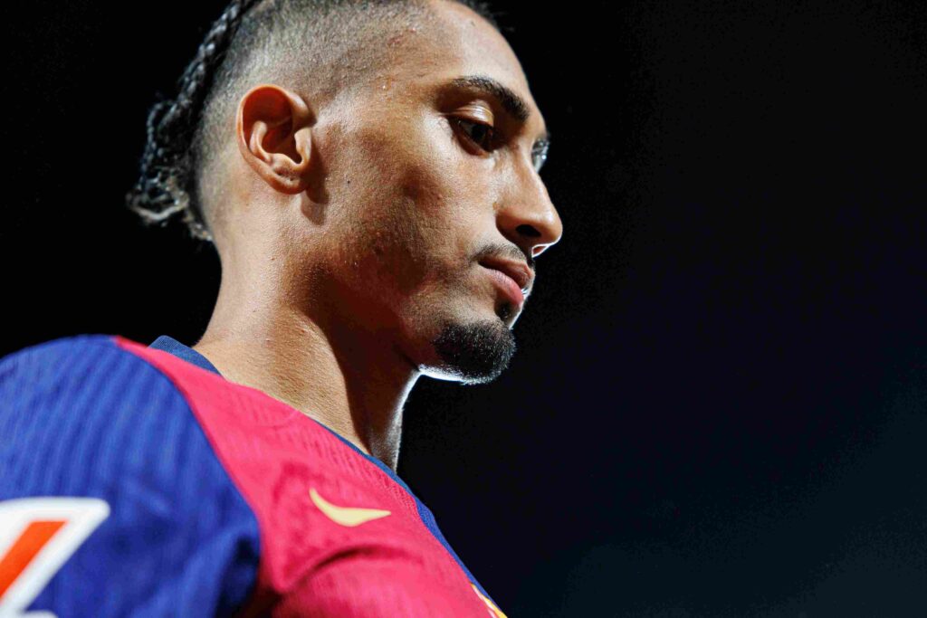 O Ραφίνια με τη φανέλα της Μπαρτσελόνα